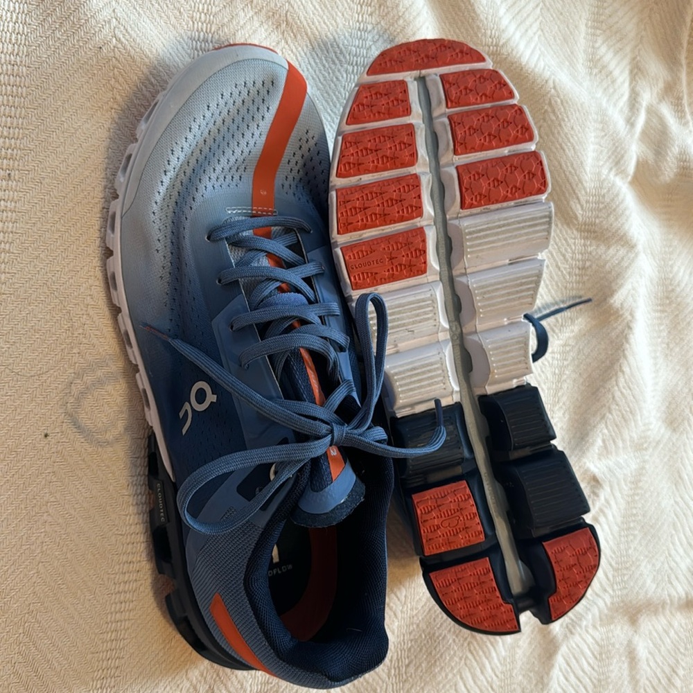 Men’s Sz 9.5 On Cloud Flow tennis shoes